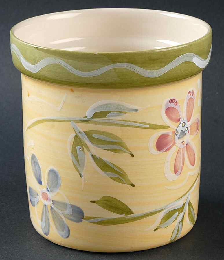 Crystal Daisy Small Canister No Lid by Certified International-1
