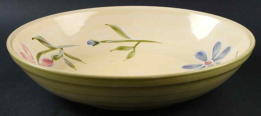 Crystal Daisy 13" Pasta Serving Bowl by Certified International-1