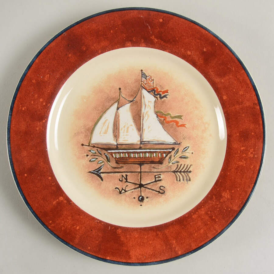 Heritage Salad/Dessert Plate by Certified International-1