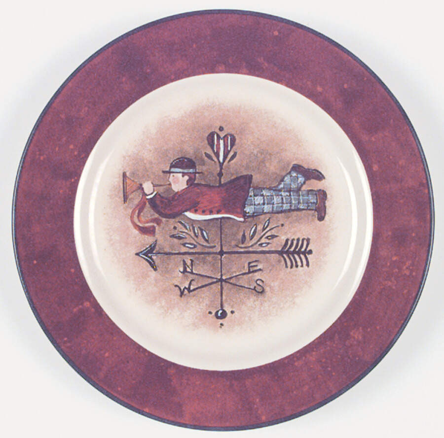 Heritage Salad/Dessert Plate by Certified International-1