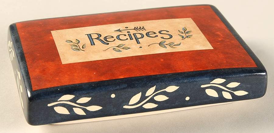 Heritage Lid for Recipe Box by Certified International-1