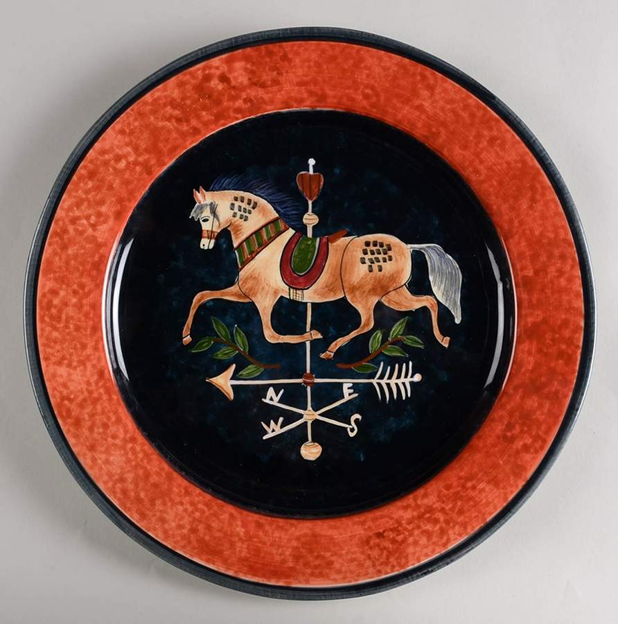 Heritage 13" Chop Plate (Round Platter) by Certified International-1
