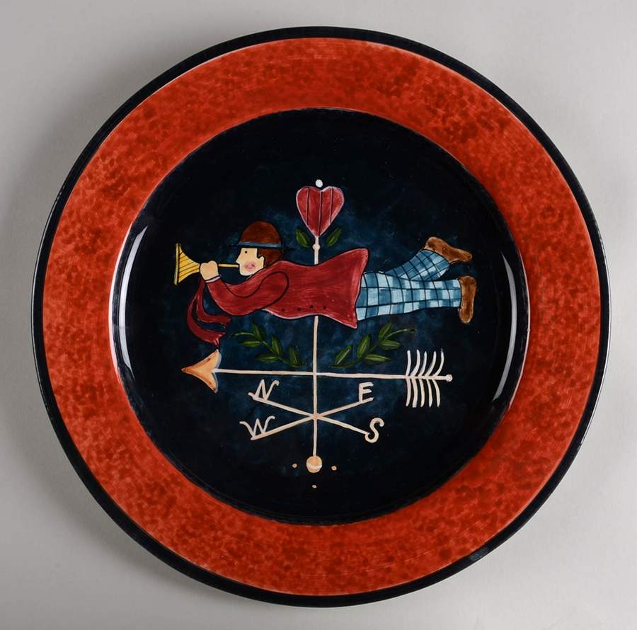 Heritage 13" Chop Plate (Round Platter) by Certified International-1