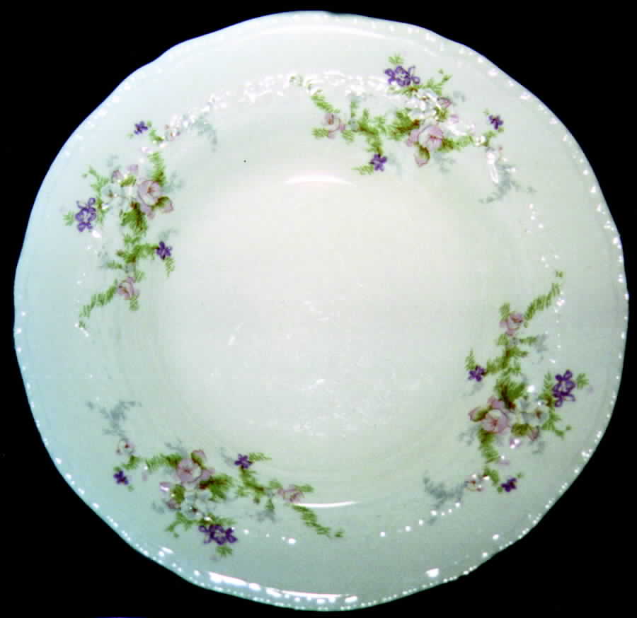 CRP54 Rim Soup Bowl by Crown Potteries-1