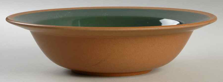 Stafford Green 9" Round Vegetable Bowl by Crate & Barrel-1
