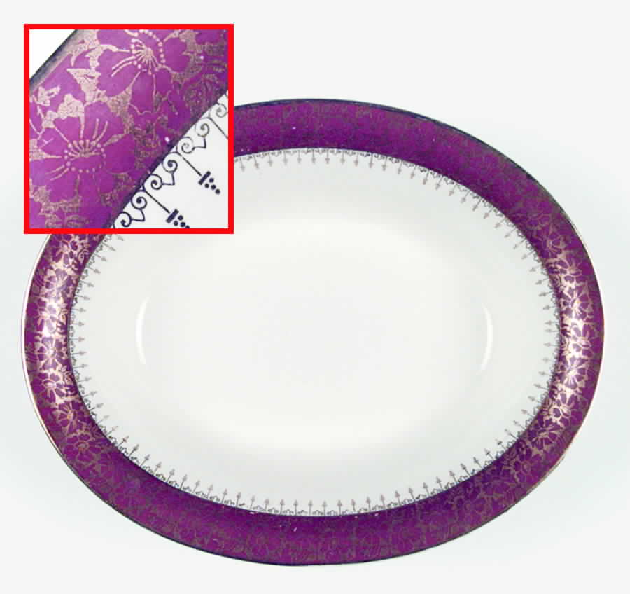 CRO150 8" Oval Vegetable Bowl by Crooksville-1