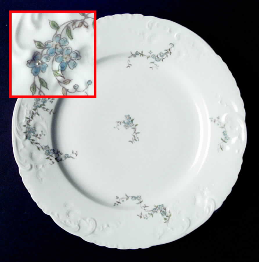 Head 62 Dinner Plate by Charles Field Haviland-1