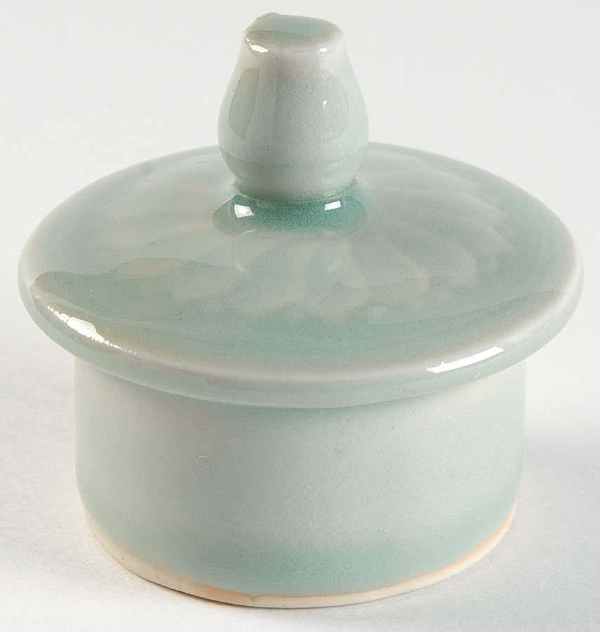 Celadon Koi Fish Lid for Teapot by China (Made in China)-1