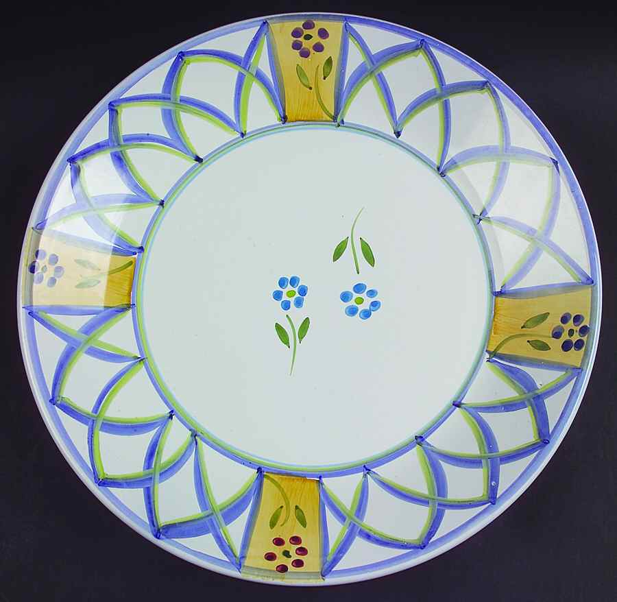 Greca 14" Chop Plate (Round Platter) by Caleca-1