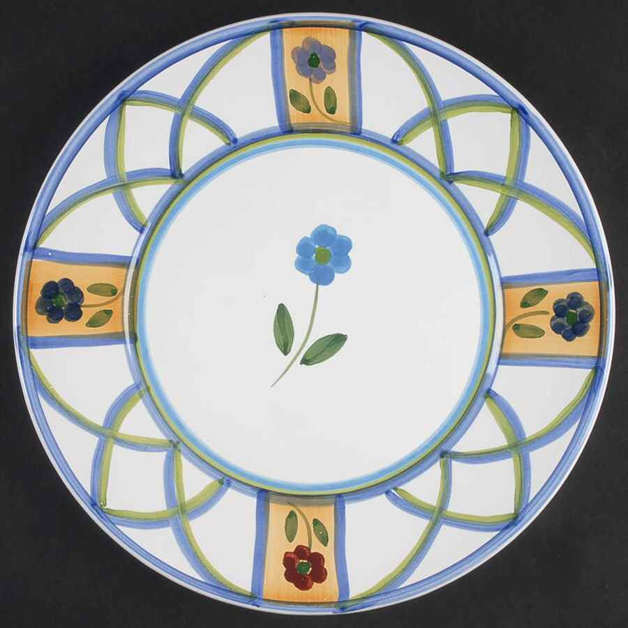 Greca Luncheon Plate by Caleca-1