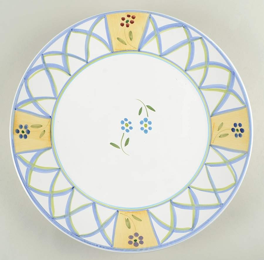 Greca 16" Chop Plate (Round Platter) by Caleca-1