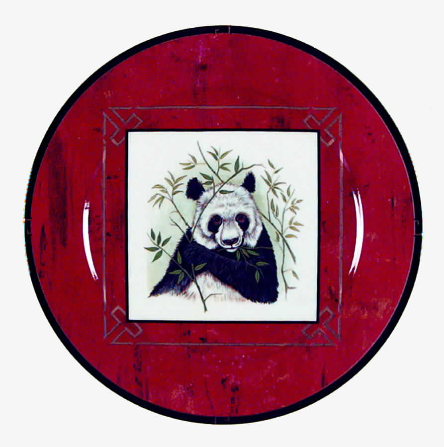 Asian Views Salad Plate by Lynn Chase-1