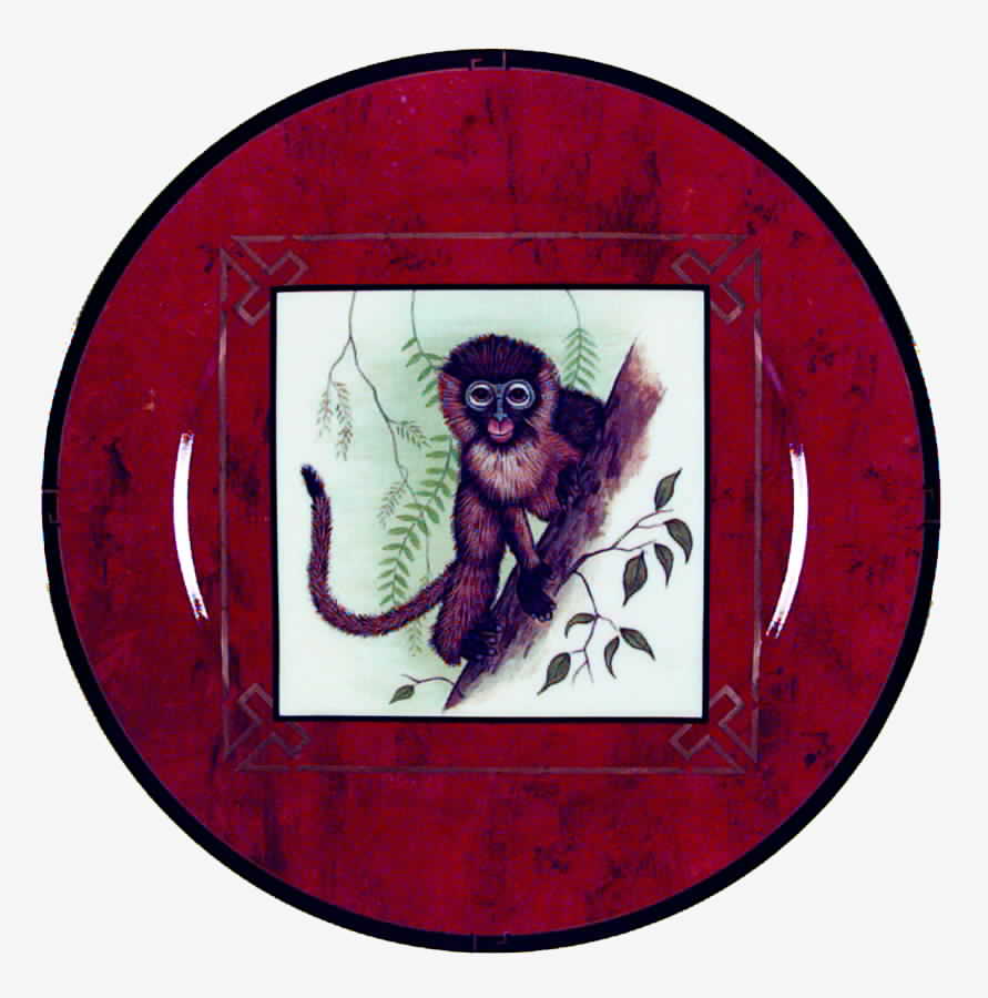 Asian Views Salad Plate by Lynn Chase-1