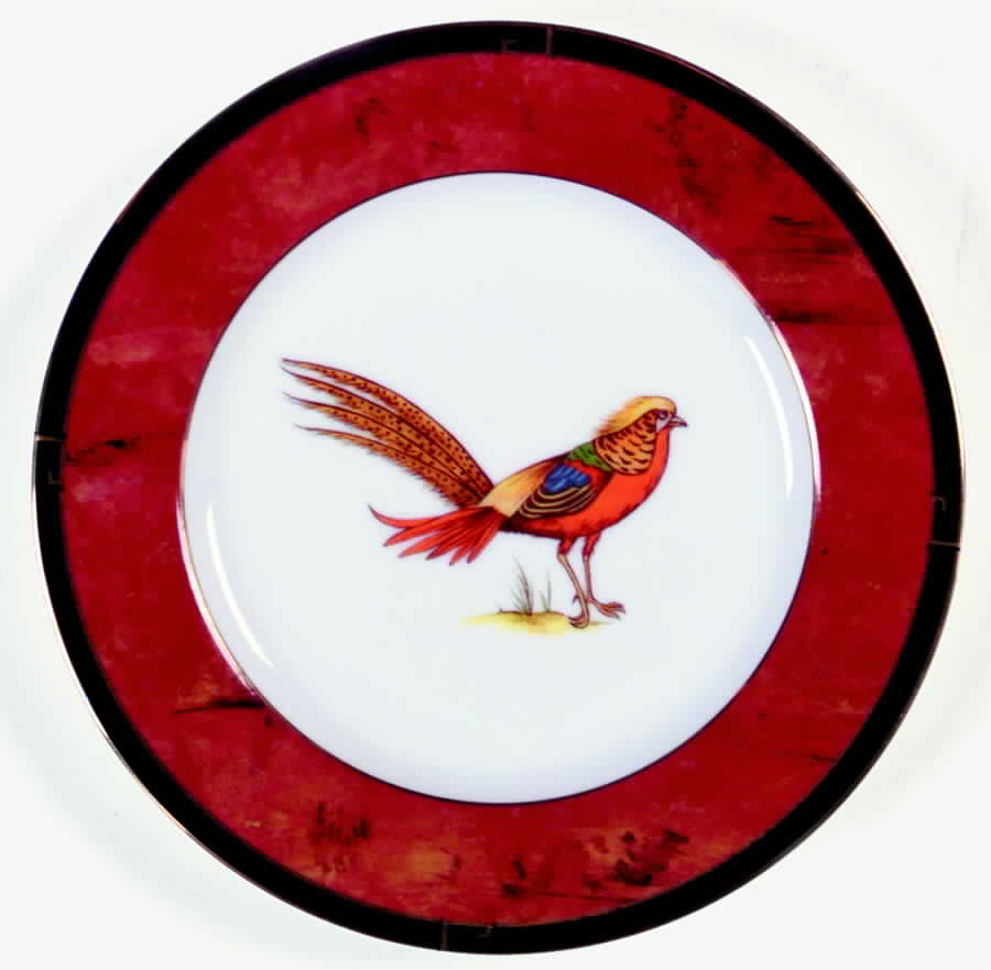 Asian Views Bread & Butter Plate by Lynn Chase-1