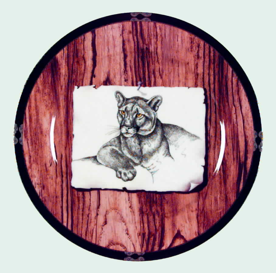 American Pages Salad Plate by Lynn Chase-1