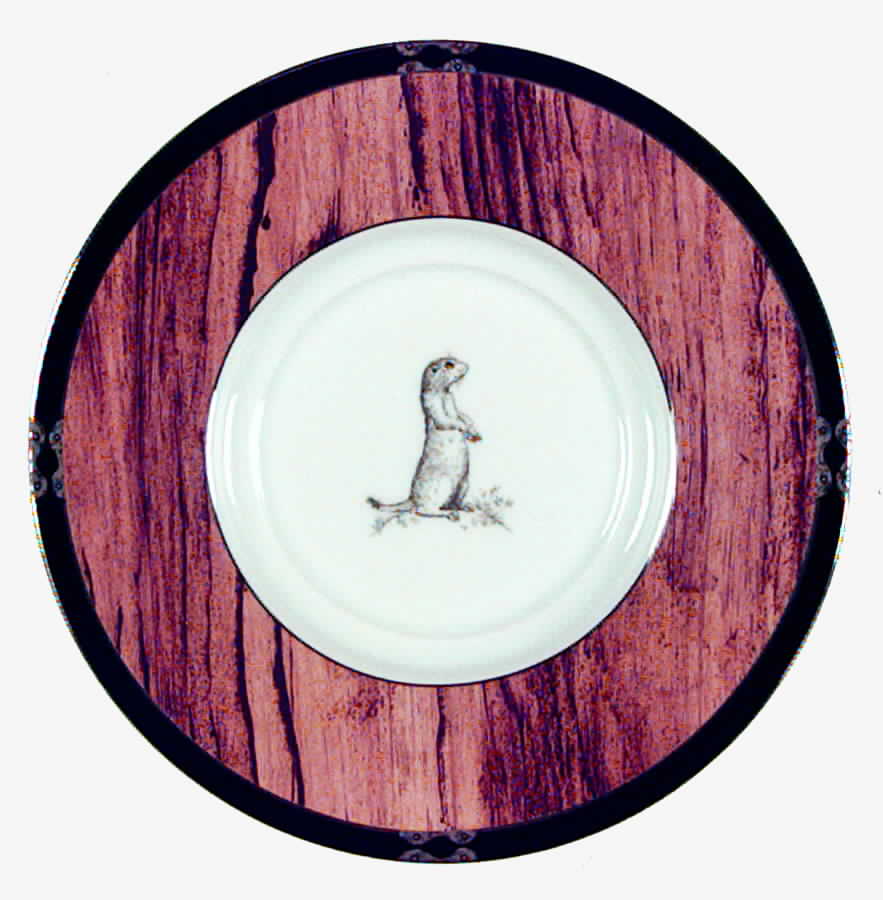 American Pages Saucer for Mug by Lynn Chase-1