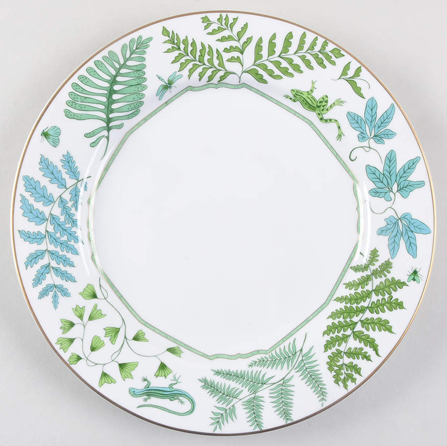 Fern Fantasy Dinner Plate by Lynn Chase-1