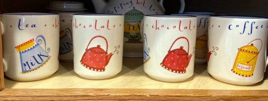 Lets Eat Mug by Cloverleaf (England)-1