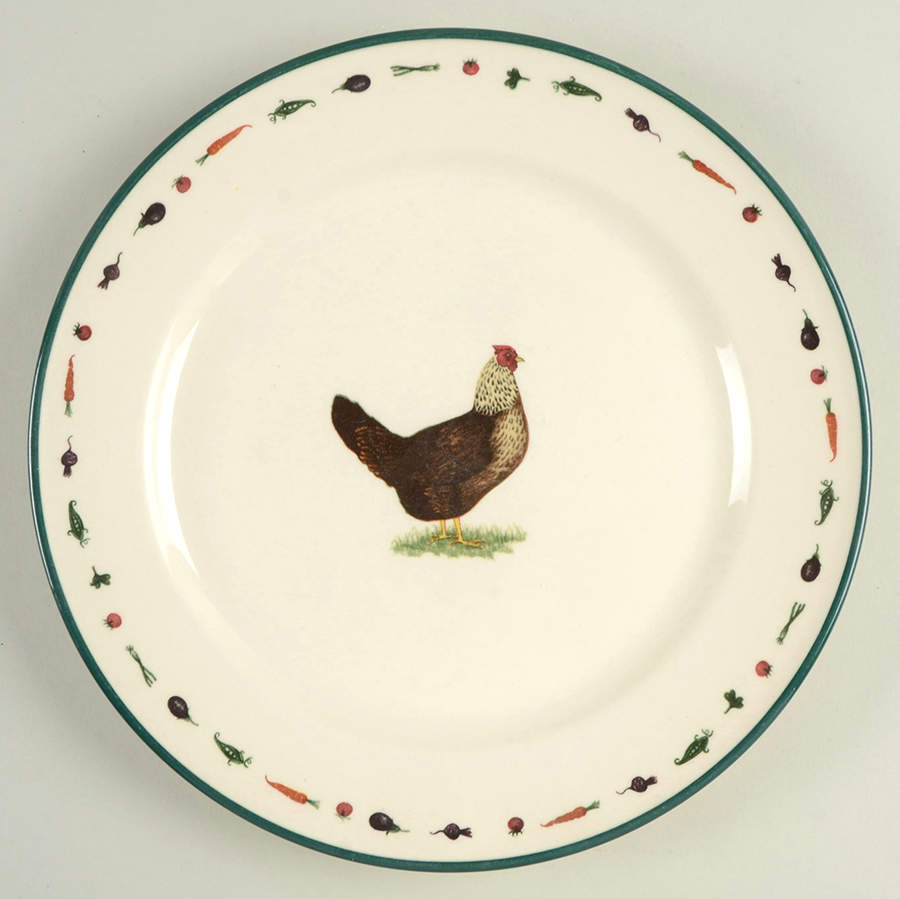 Farm Animals Dinner Plate by Cloverleaf (England)-1