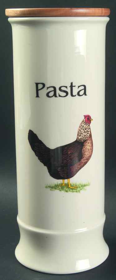 Farm Animals Pasta Jar & Lid by Cloverleaf (England)-1