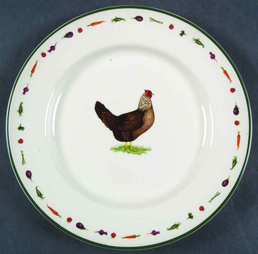 Farm Animals Dinner Plate by Cloverleaf (England)-1