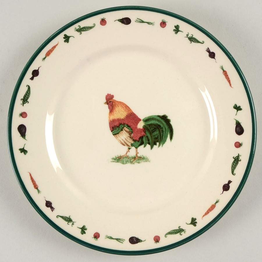 Farm Animals Breakfast Plate by Cloverleaf (England)-1