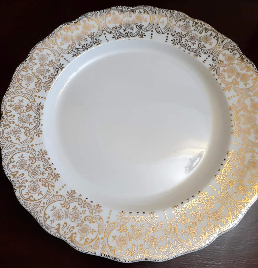 Goldette Dinner Plate by Canonsburg-1