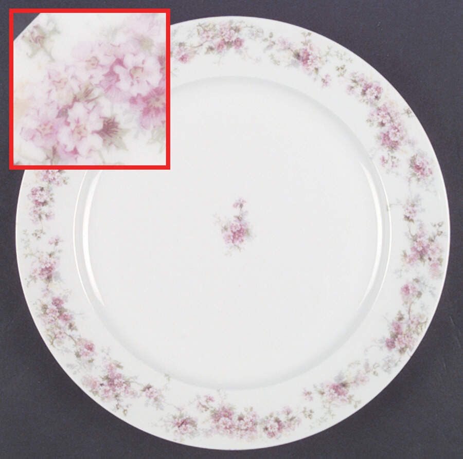 CHF461 Dinner Plate by Charles Field Haviland-1