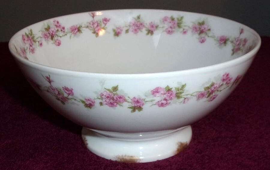 CHF462 Cranberry Bowl by Charles Field Haviland-1