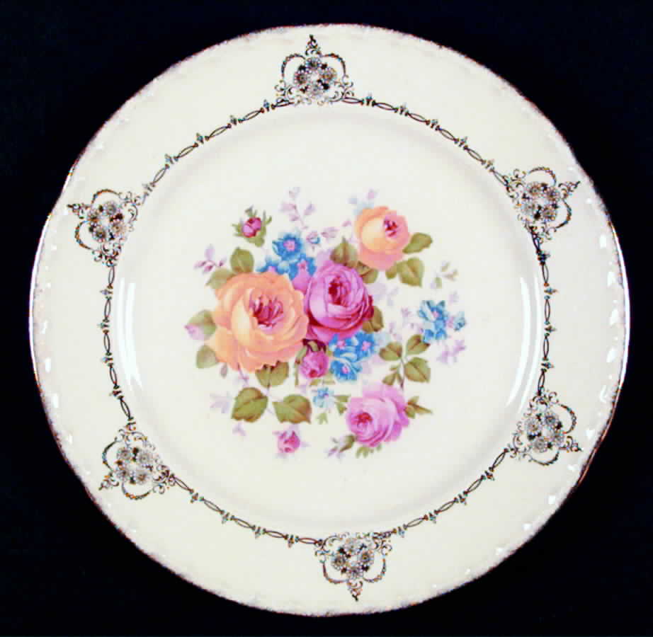 CRO151 Salad Plate by Crooksville-1