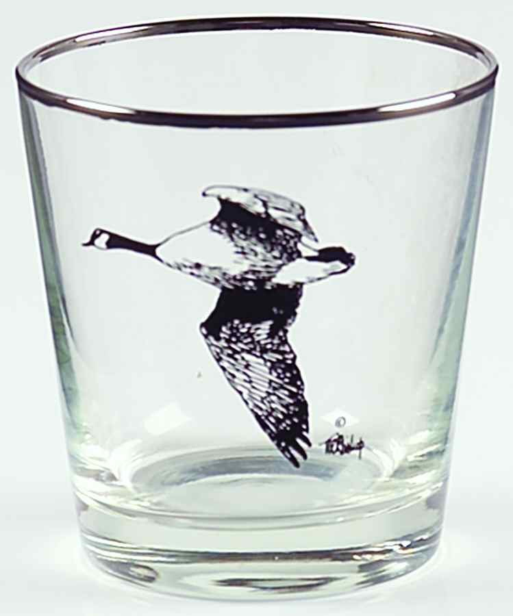 Wild Game Birds 8 Oz Glassware Old Fashioned by Castleton (USA)-1