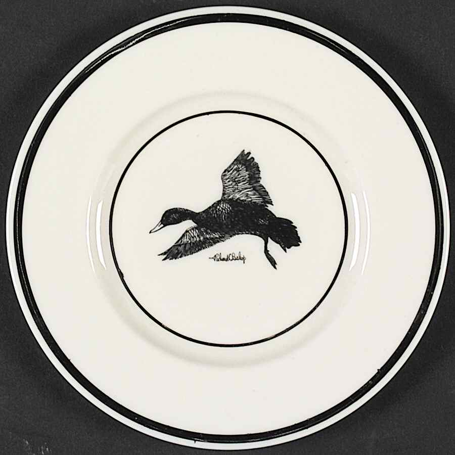 Wild Game Birds Bread & Butter Plate by Castleton (USA)-1