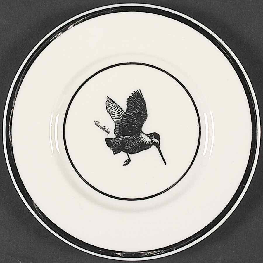 Wild Game Birds Bread & Butter Plate by Castleton (USA)-1