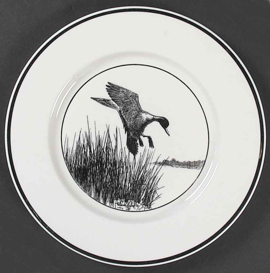 Wild Game Birds Dinner Plate by Castleton (USA)-1