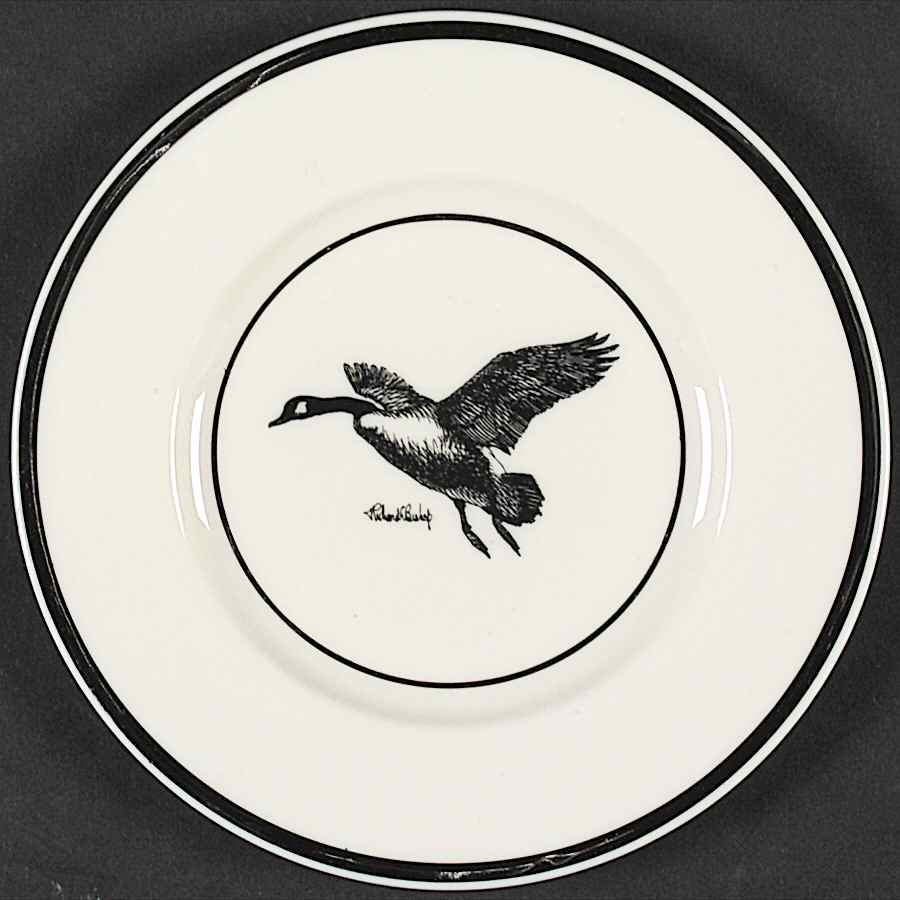 Wild Game Birds Bread & Butter Plate by Castleton (USA)-1
