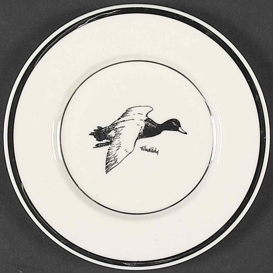 Wild Game Birds Bread & Butter Plate by Castleton (USA)-1