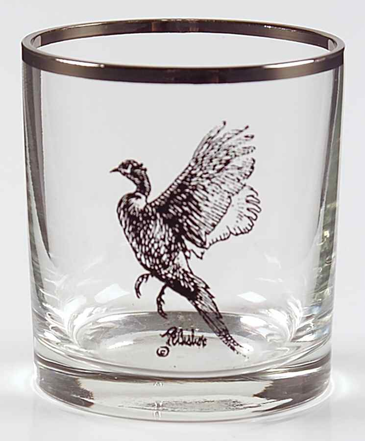 Wild Game Birds 4 Oz Glassware Tumbler by Castleton (USA)-1