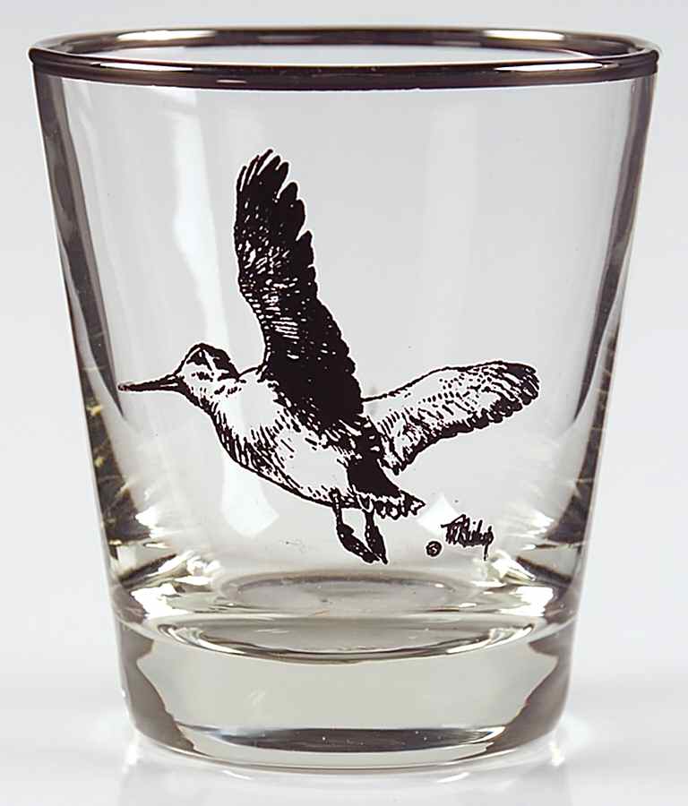 Wild Game Birds Glassware-Whiskey by Castleton (USA)-1