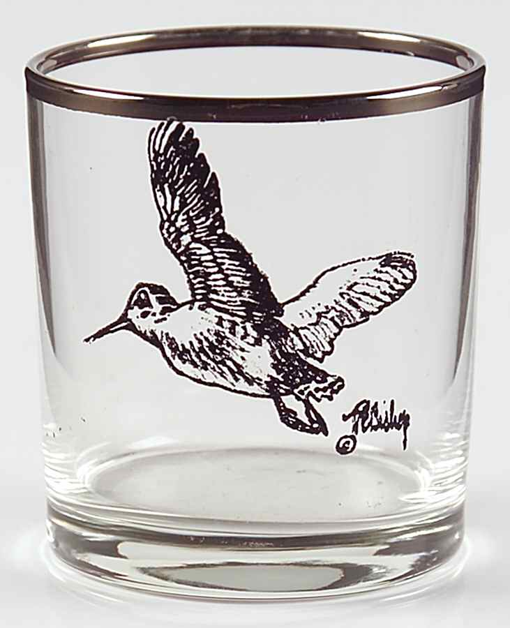 Wild Game Birds 4 Oz Glassware Tumbler by Castleton (USA)-1