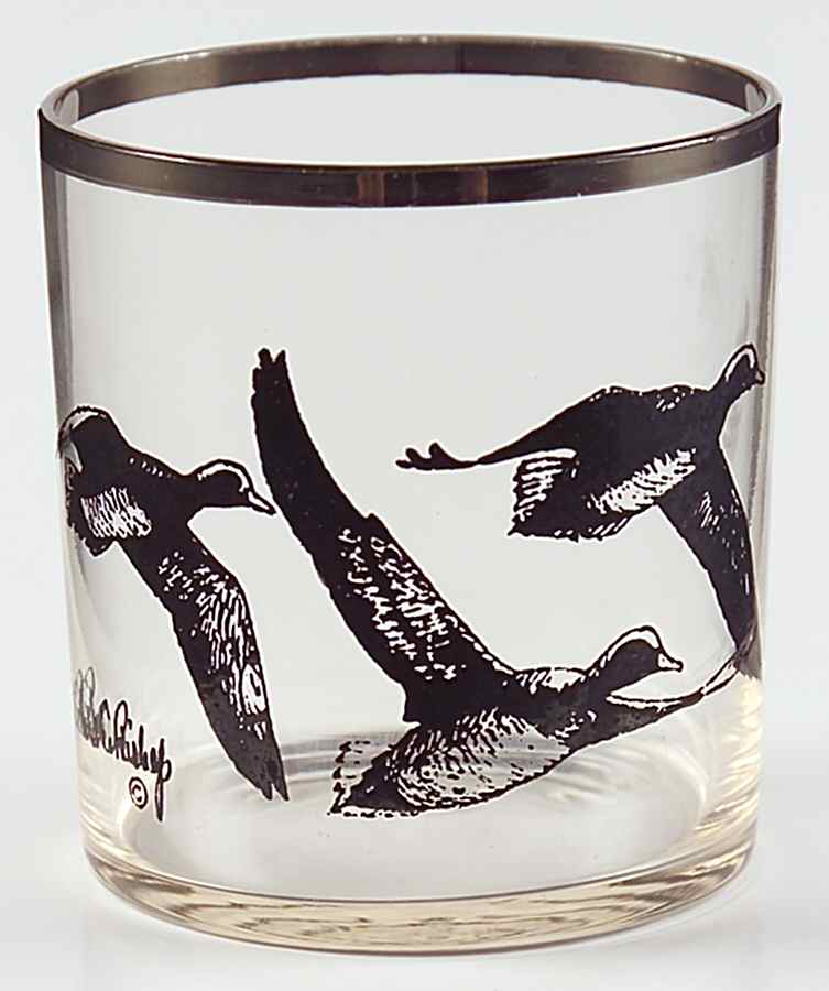 Wild Game Birds 4 Oz Glassware Tumbler by Castleton (USA)-1