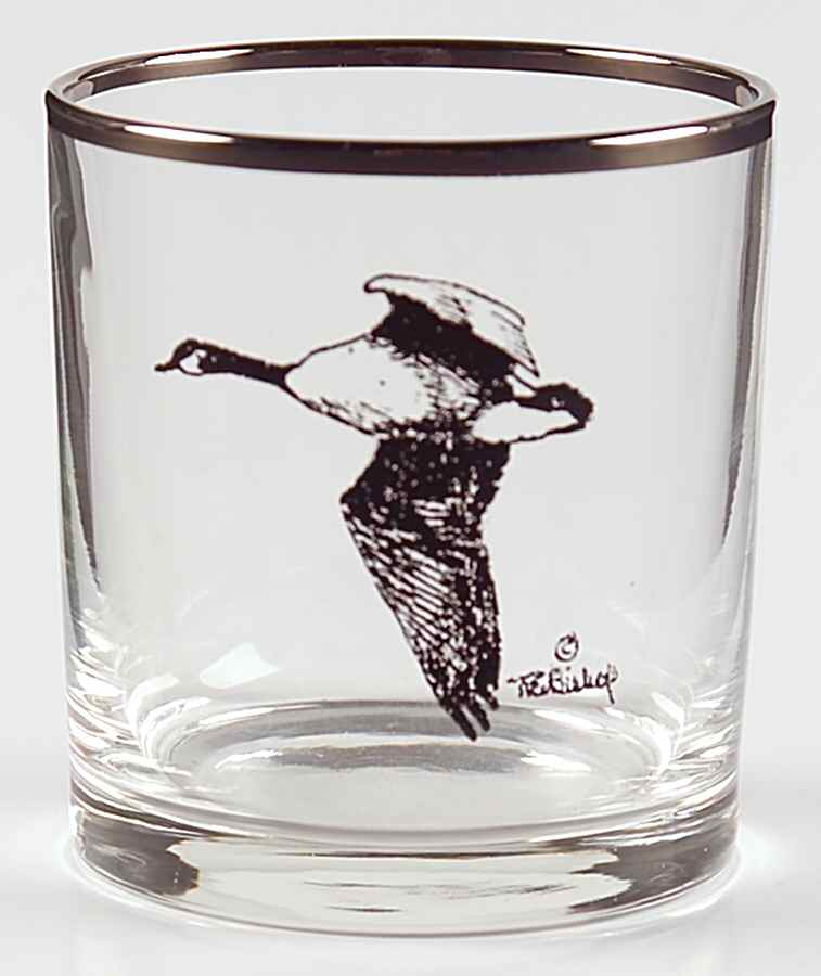Wild Game Birds 4 Oz Glassware Tumbler by Castleton (USA)-1