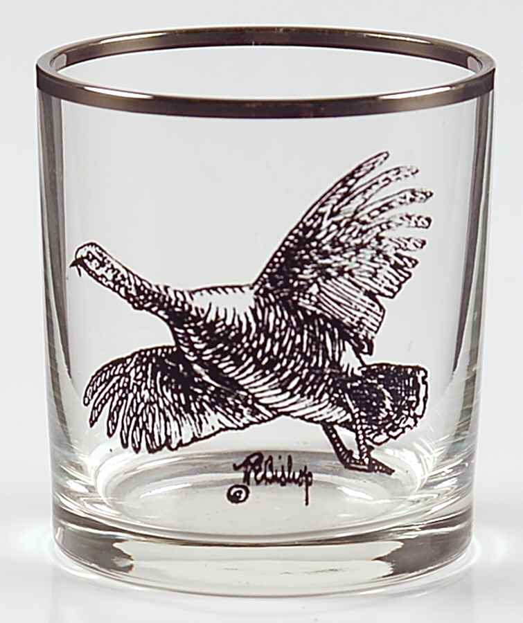 Wild Game Birds 4 Oz Glassware Tumbler by Castleton (USA)-1