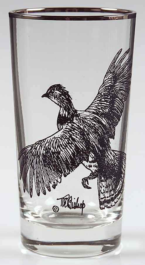 Wild Game Birds 10 Oz Glassware Tumbler by Castleton (USA)-1