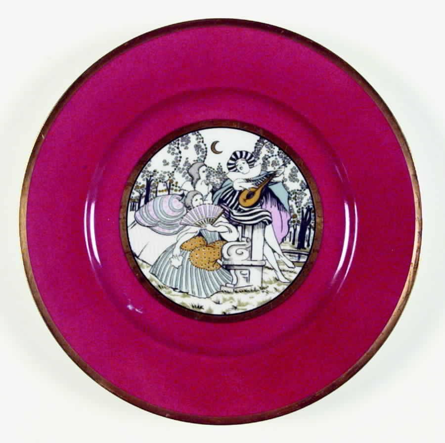 CHF465 Dinner Plate by Charles Field Haviland-1