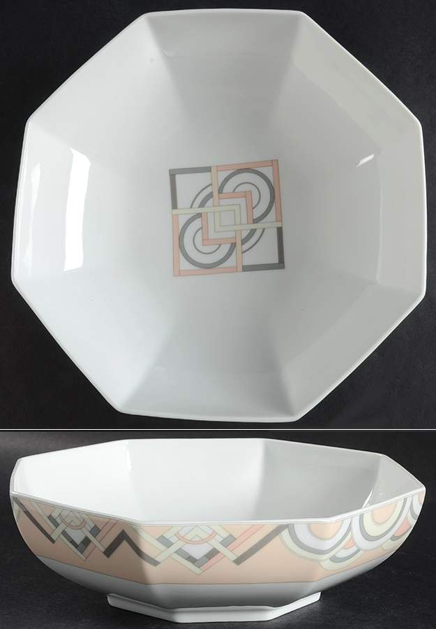 Charleston 9" Octagonal Vegetable Bowl by Christofle-1