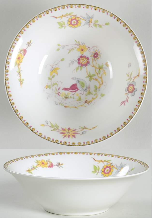 Rouen Spray Coupe Cereal Bowl by Henri Creanges-1