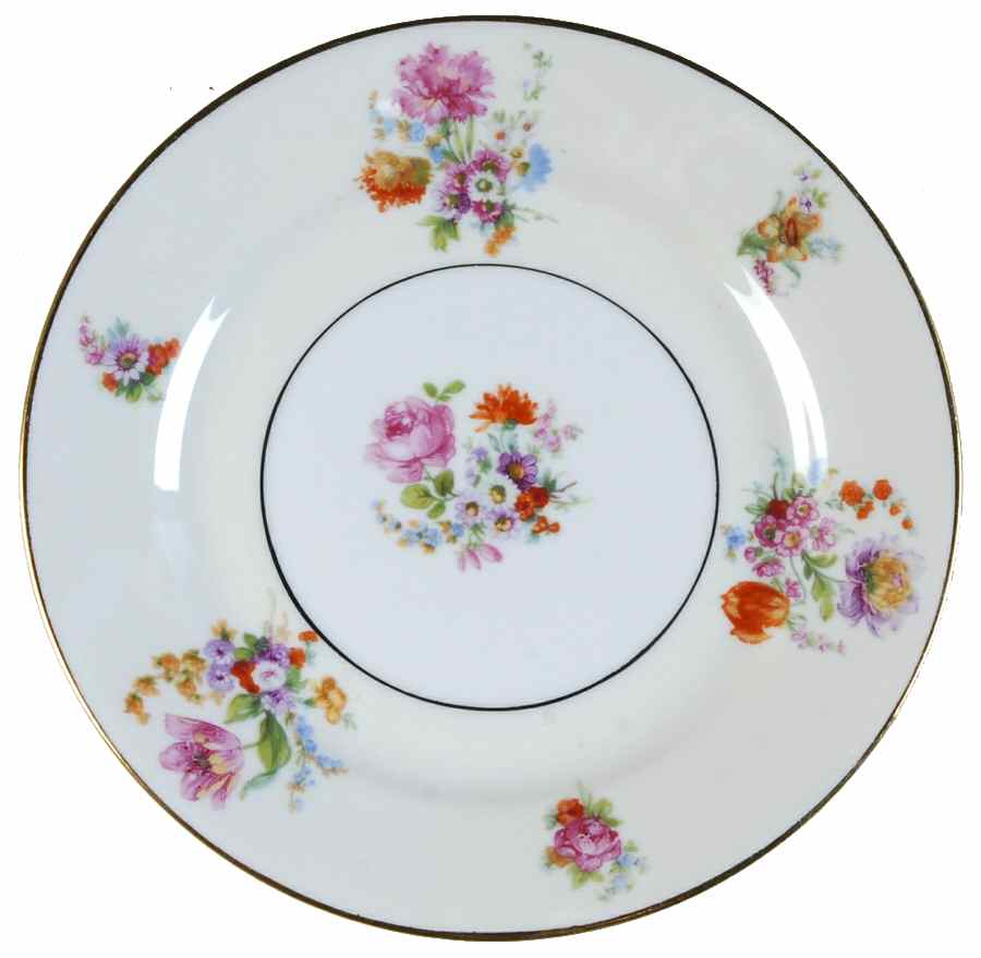Springtime Bread & Butter Plate by Chateau-1