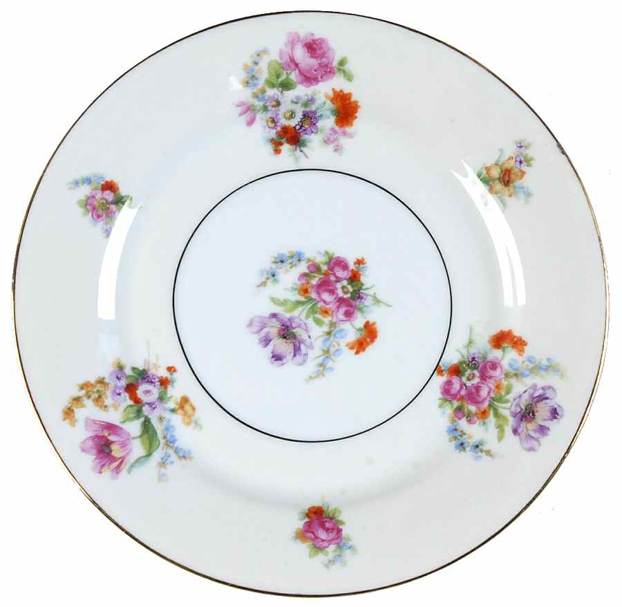 Springtime Bread & Butter Plate by Chateau-1