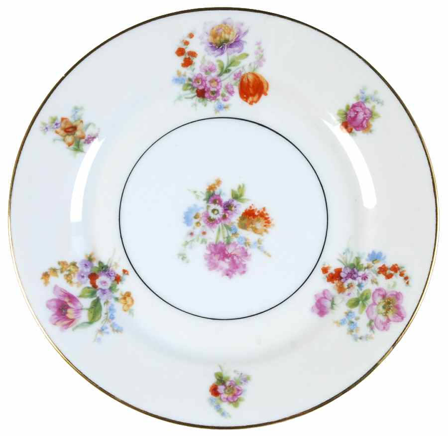 Springtime Bread & Butter Plate by Chateau-1