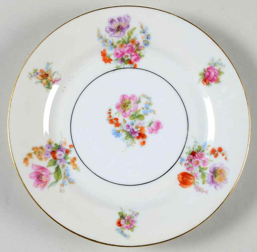 Springtime Bread & Butter Plate by Chateau-1